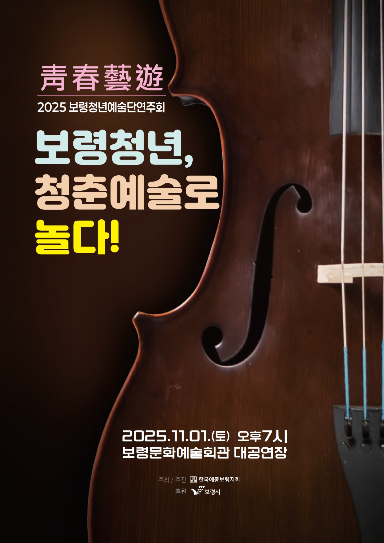 2025보령예총 청년 예술단 연주회